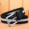 High-Grade Elastic, Non-Punching, Breathable Belt, Casual Elastic Woven Men'S Canvas Belt, Specially For E-Commerce