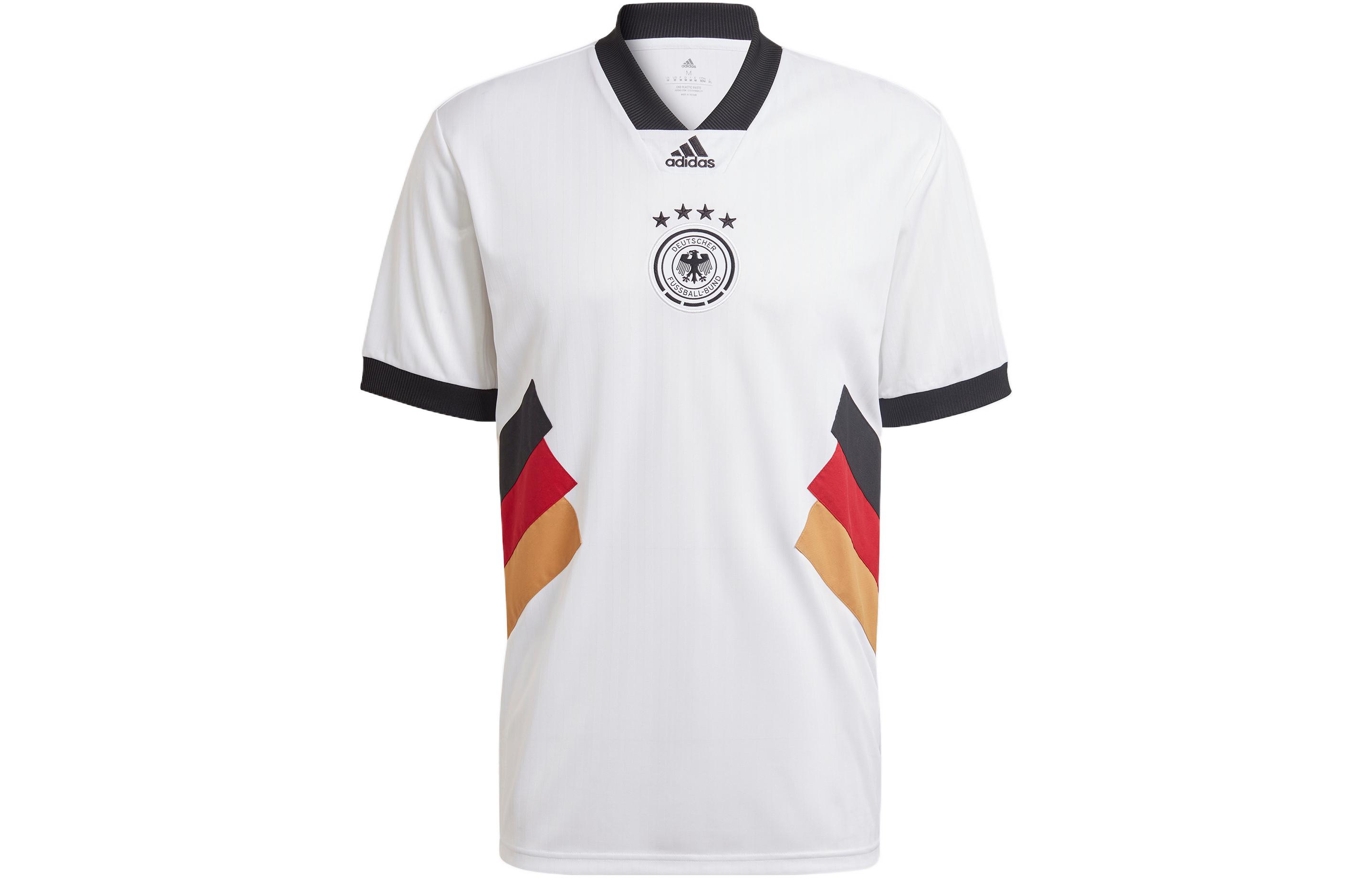 Adidas ГЕРМАНИЯ ICON ДЖЕРСИ Футбольная майка Мужская Белая HS5941 L
