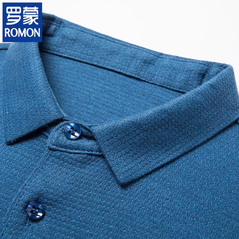 ROMON Men's Short Sleeve Polo Shirt
