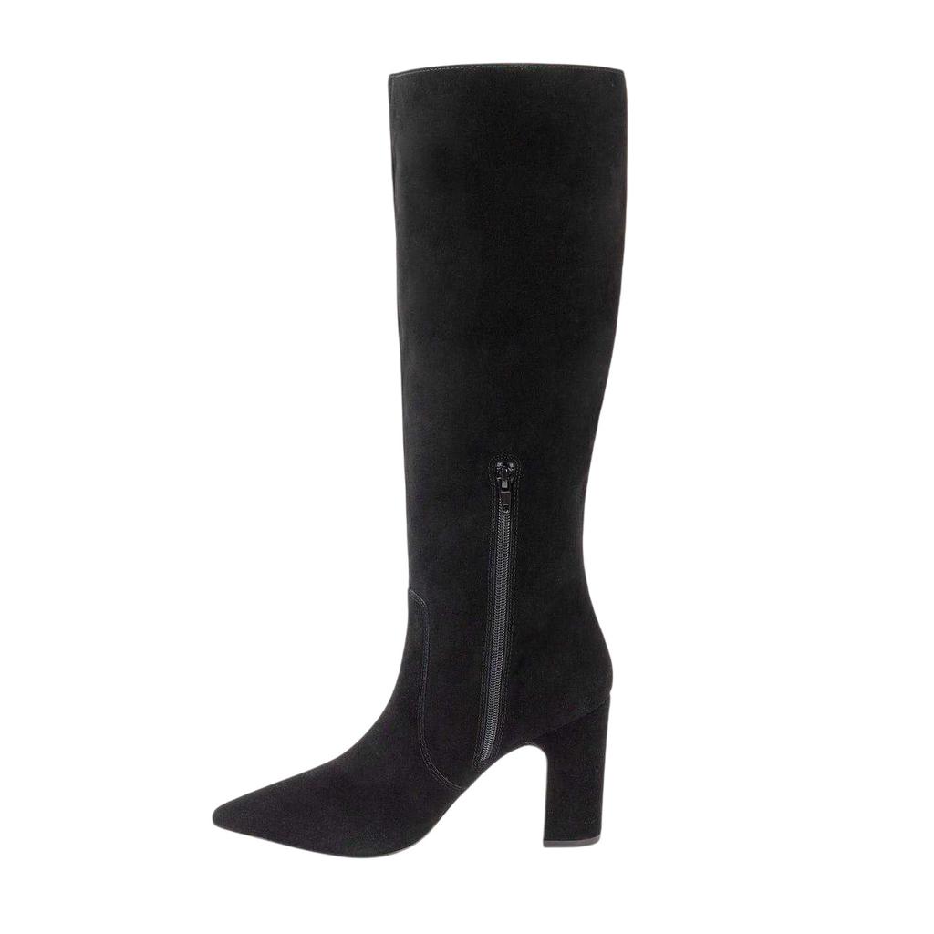 I Saw It First Womens/Ladies Suede Block Heel Knee-High Boots