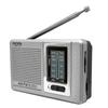 Mini Vintage Radio Battery Powered AM FM Radio Receiver with Telescopic Antenna Easy to Use Dual Band Radio for Indoor Outdoor