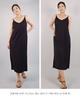 Ellichoi Mulberry Slip Dress [Black]