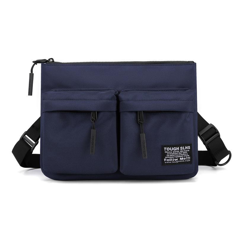 Men's Crossbody Chest Bag Fashion Sports Shoulder Bag Casual Travel Backpack for Couples Students Unisex Sling Bag
