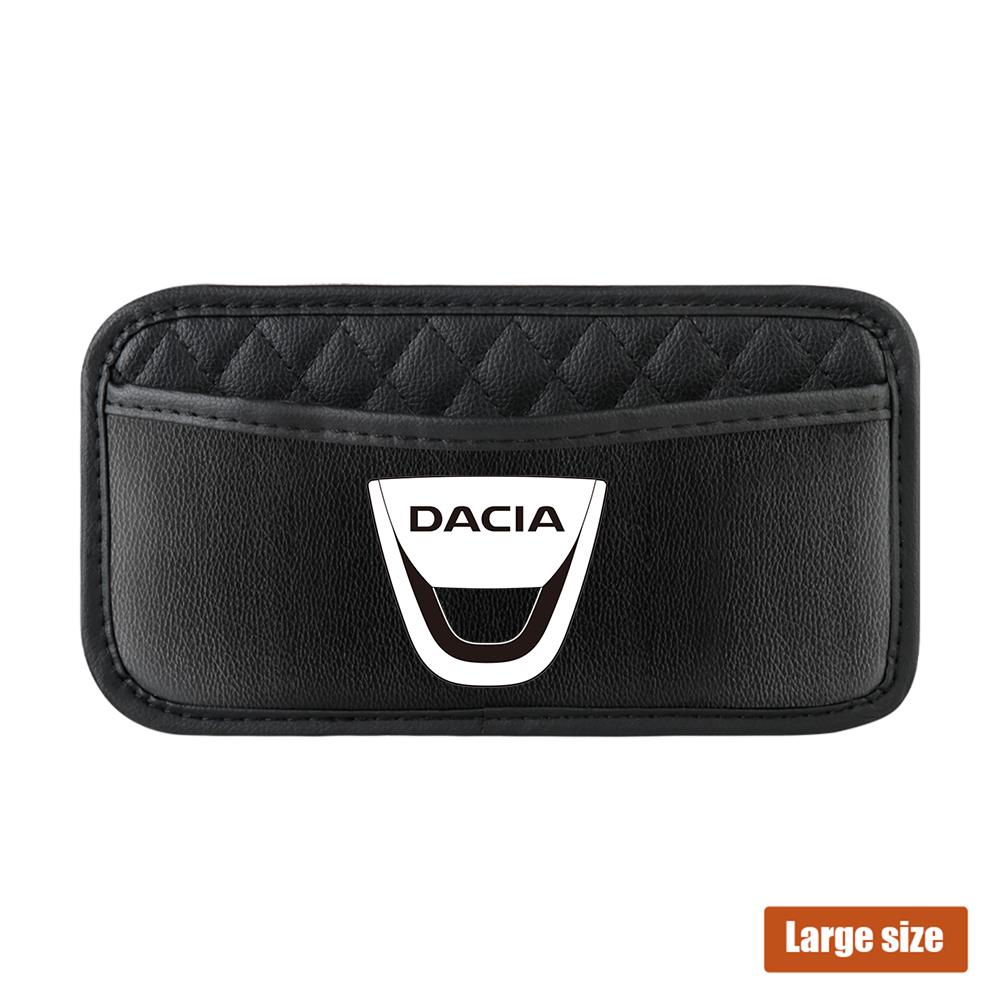 Car Back Seat Organizer Pocket Automatic Sticky Storage Bag for Renault RS Koleos Captur Megane Clio 4 Scenic DACIA Duster Logan NN40
