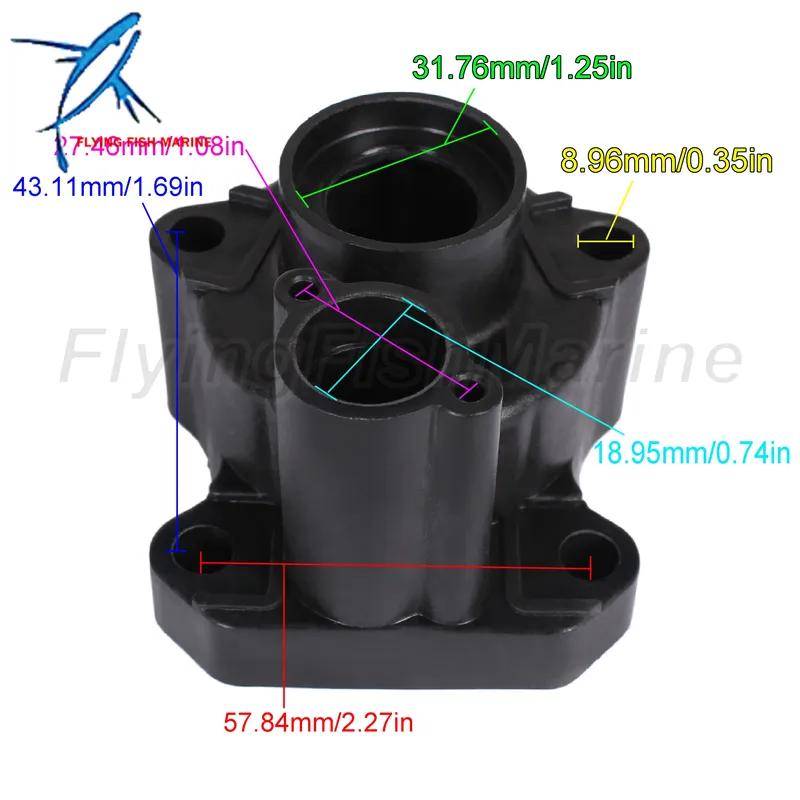 Outboard Engine 67F-44311-00 67F-44311-01 67F-44311-10 67F-44311-11 Water Pump Housing for Yamaha 75HP 80HP 90HP 100HP