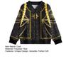 Demon Hunter Cosplay Jacket for Teens Zippered Baseball Jacket Bomber Coat Printed Fall Winter Costume for Role-Play Daily Wear