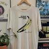 2000'ler The Velvet Underground & Nico Eskitilmiş Tişört Beyaz