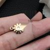 Drip Oil Bee Honey Pot Pendant Keychain Accessory