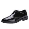 Autumn and winter men's leather shoes business dress leather shoes British Korean version casual men's leather shoes youth versatile men's leather sho