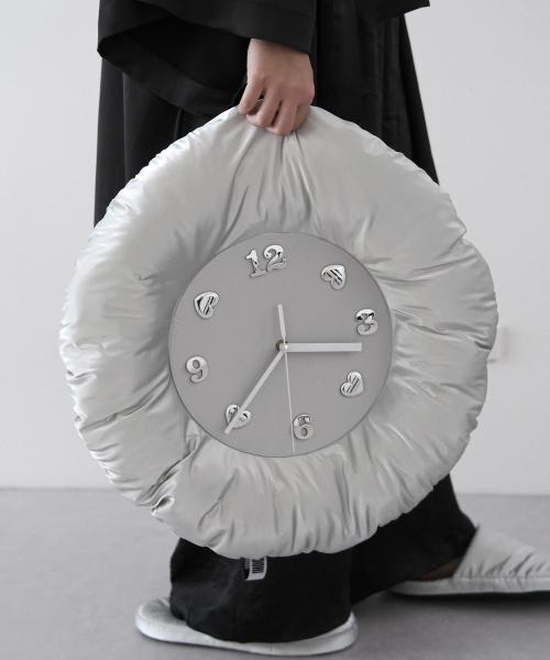 [Dokidoki] Dokidoki Soufflé Silent Wall Clock silver