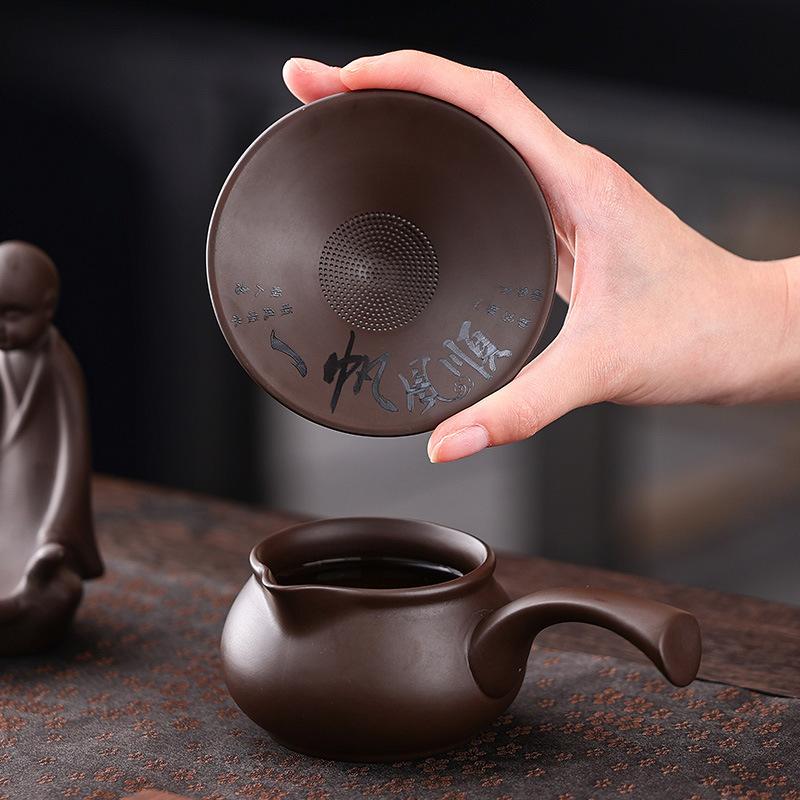 New raw ore purple sand kung fu tea set gift customer leadership business company high-end gifts