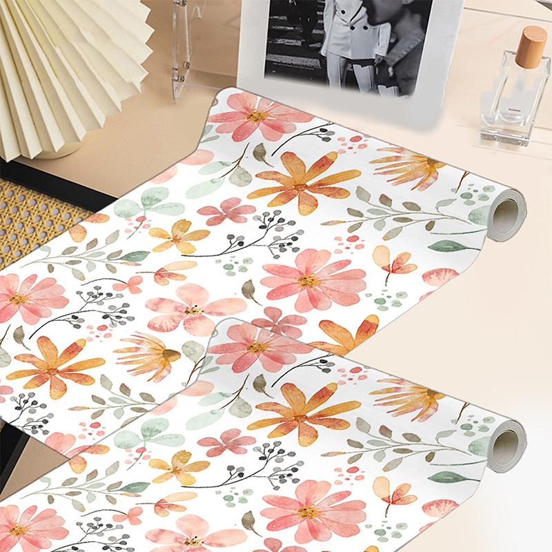 

3Pcs Pink Orange Birthday Wrapping Paper 29.13*20.07In Holiday Wrapping Paper