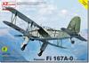 AZ Model Scale Luftwaffe Premium Edition Plastic Model Kit AZMP7203 1/72 Fi167A-0