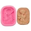 Creative Prayer Little Angel Shaped Silicone Mold Cake Soap Handmade Decoration DIY Resin Mold Home Kitchen Baking Products