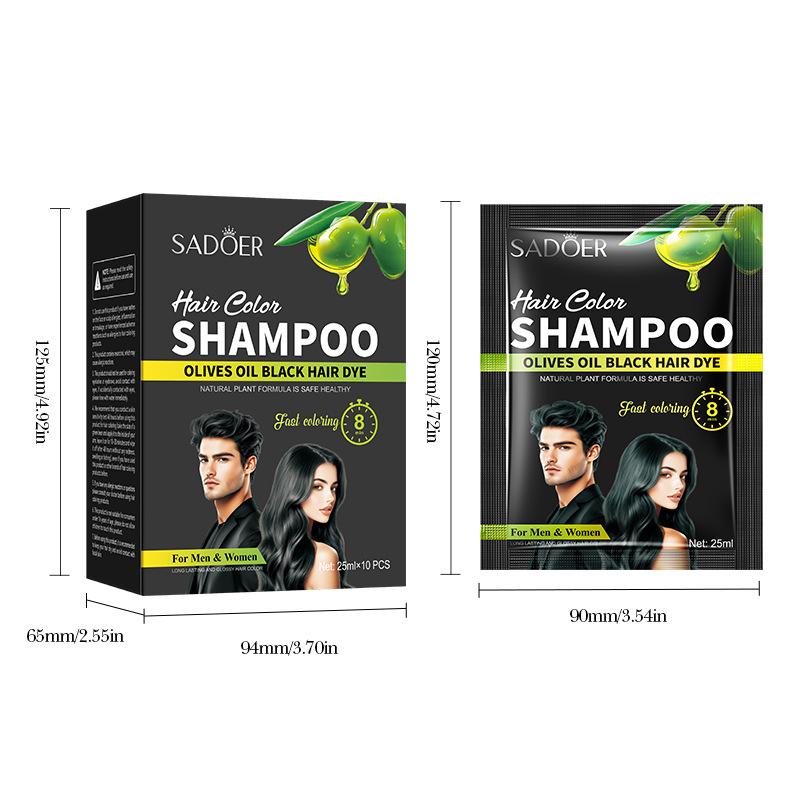 Conditioner Box 25ml × 10PCS Forrest Gump Oil Olive Dyeing Moisturizing Hair Care