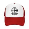 Capsule Corp Netz-Baseballkappe Unisex Hip-Hop Snapback Kappen Sommer Atmungsaktiv Sonnenschutzmütze Anime DBZ Trucker Verstellbare Hüte