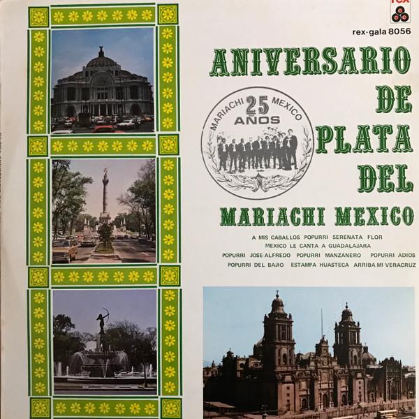 

LP Record MARIACHI MÉXICO DE PEPE VILLA - Aniversario De Plata Del Mariachi M 8056 Discos Rex 1974 Mexico Country/Folk Used