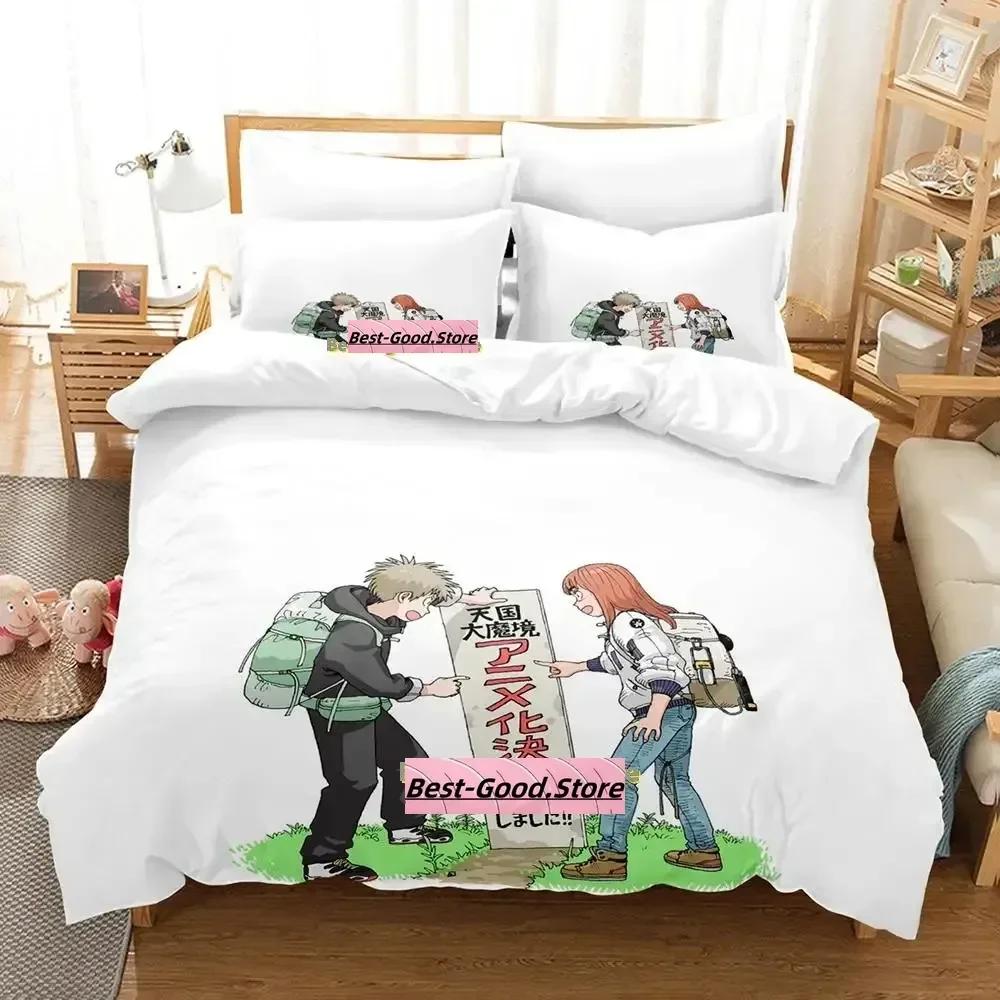 

Comforter Heavenly Delusion Bedding Set Single Twin Full Queen King Size Bed Set Adult Kid Bedroom Duvet Sets Anime Parure De Lit Bed Comforter (quilt)-EU Single(135*200cm)3pcs