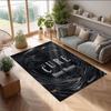 The Cure Crystal Velvet Rug, Custom Name Text Personalized Non‑Slip Floor Mat for Home Decor Gift