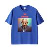Benjamin Netanyahu Magliette Stampate Divertenti Unisex Moda Unisex Maglietta di Alta Qualità Cotone Oversize Larga Girocollo Magliette Streetwear