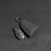 CRZ1 Suede Key Bag Car Key Pocket Creative Keychain Key Ring For Mercedes Benz AMG A C E Class W201 W210 W108 W204 W205 W203 W21