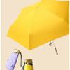 Mini Sun Umbrella Small Pocket Rain Umbrellal Folding Umbrella UV Ultraviolet Protection Sun Shade Pocket Parasol