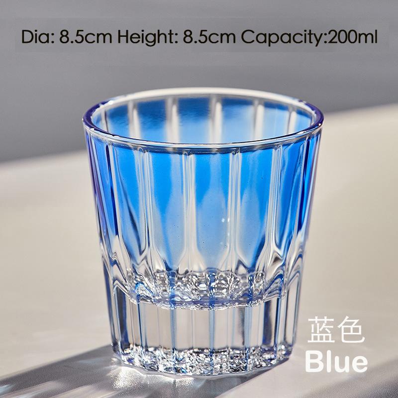 Old-Fashioned Cut Glass Whiskey Glass Tumbler Water Glass Cup Suitable for Cocktail Whisky Drink Red Wine Vodka