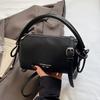 Fashion Letter Commuting Handbags For Women Summer Large Capacity Pu Leather Crossbody Bag Trend Versatile Shoulder Bags