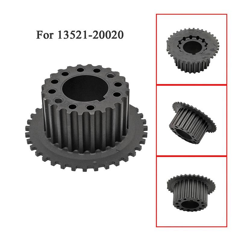 Timing Crankshaft Pulley Gear 13521-20020 Fits For Toyota Lexus 1MZFE 3MZFE Replacement Accessories