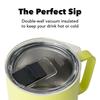 MiiR Camping Cup, Vacuum Insulated, Stainless Steel, with Slide Lid, BPA-Free, Spark, 8 Fl Oz