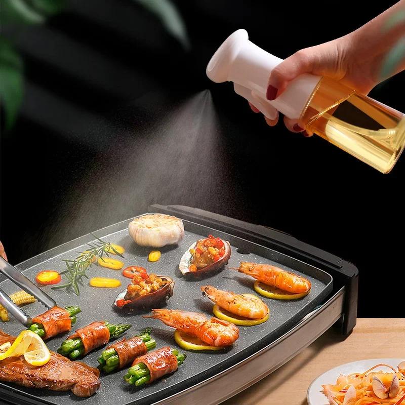 Cooking Baking Barbecue Spray Bottle for Kitchen Cooking BBQ Grilling Roasting 210ml Oil Spray Bottle Vinegar Mist Sprayer