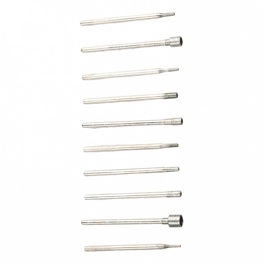 Diamond Burr Core Cemented Carbide Silver 42-45mm Length