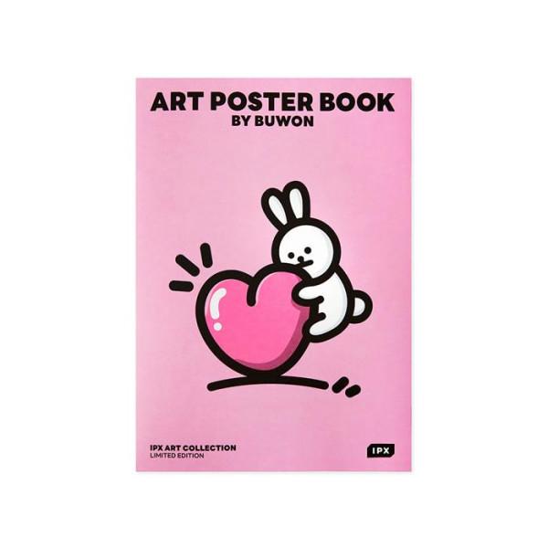 LINE FRIENDS Vice -B.B.Rabbit Poster Book Set