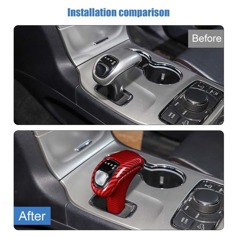 ABS Gear Shift Trim Protective Cover Sticker Fit For Dodge Charger For Dodge Durango 2012-2014 Car Interior Accessories