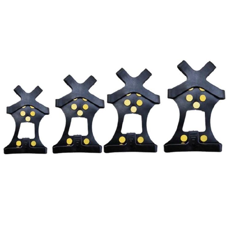 NonSlip Winter Ice Grippers with 10 Teeth Ice Snow Grip Snow Ice Claw Winter Shoe Boot Cleats Ice Grippers Enduring