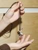 New Retro-Style Wine Glass Necklace Pendant: Versatile, Casual, Elegant Sweater Chain for Women.