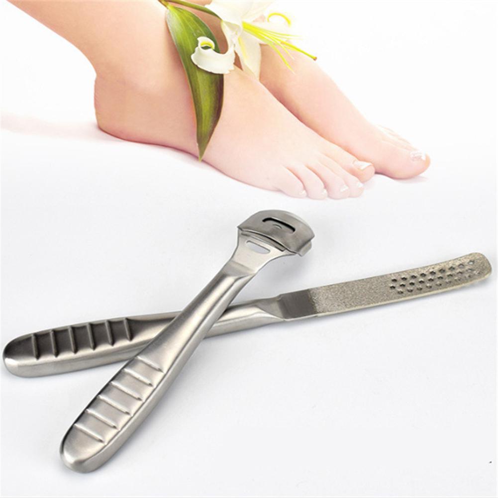 Stainless Steel Callus Shaver Hard Dead Skin Remover Anti Skid Handle & File