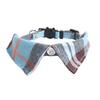 New Pet Cat Collar British Gentleman Plaid Bow Tie Stylish Accessory for Cats Dog Accessories Cat Collar Dog Y Harness
