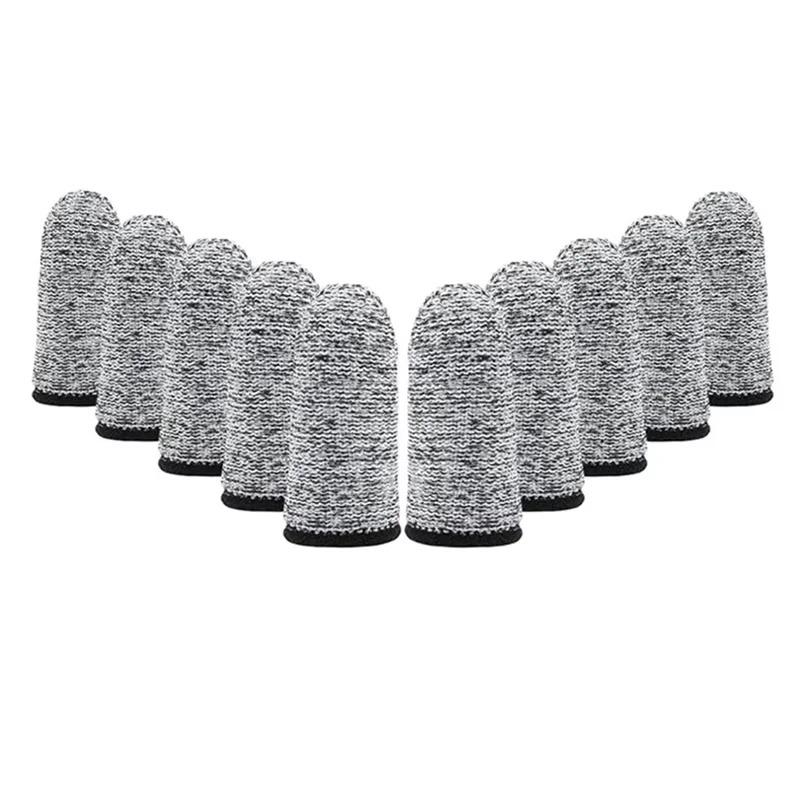 Level 5 Anti-Cut Finger Cover High-Strength Safety Flexible Anti Cut Fingertip Gloves Kitchen Tool Reusable and Durable