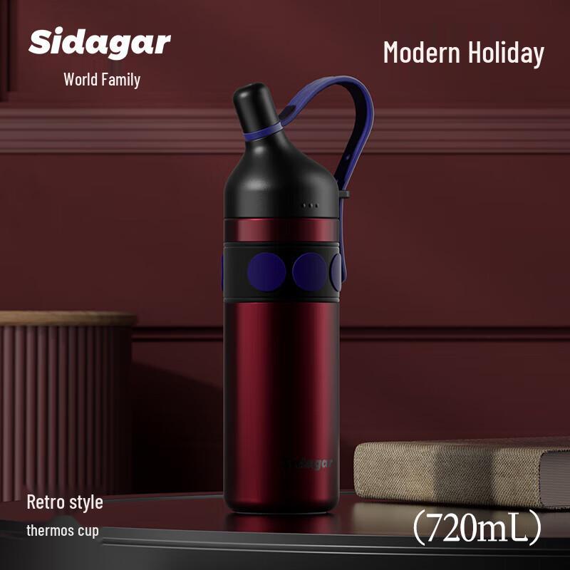 Shidajia Insulated Straw Sports Water Bottle