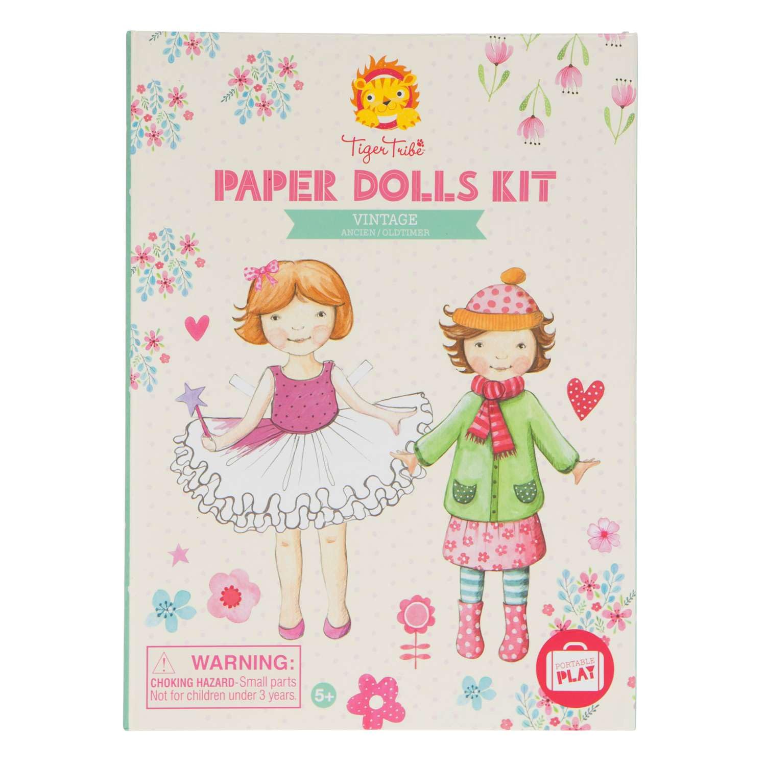 

Dress Up Paper Doll Kit Vintage