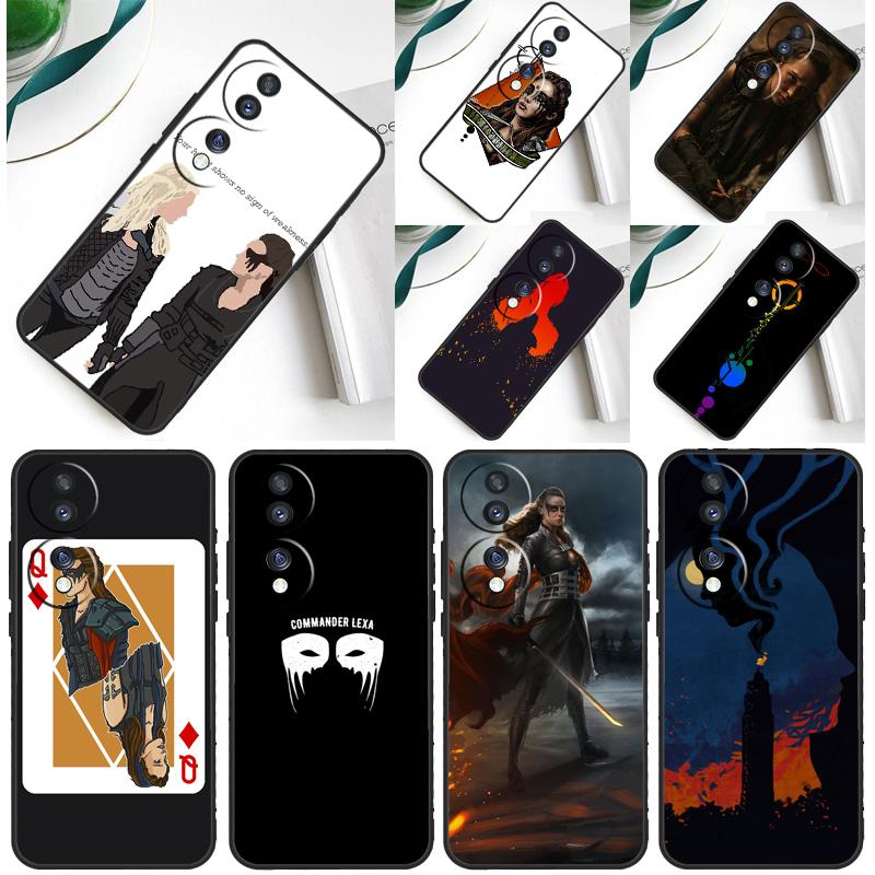 Commander Lexa The 100 Case For Honor Magic 7 Lite 5 6 Honor 200 Pro 50 70 90 Lite X9a X8a X8 X9 X8b X9c X9b Cover