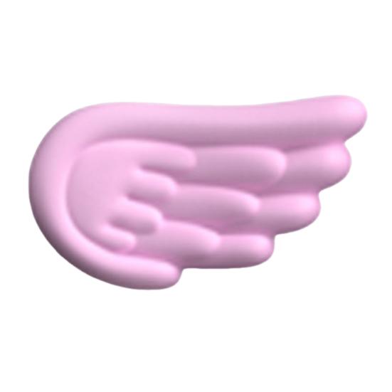Angel Wing Keyboard Wrist Rest Ergonomic Wrist Support Pad Silicone Mouse Wrist Rest Laptop Wrist Cushion for Office Gaming