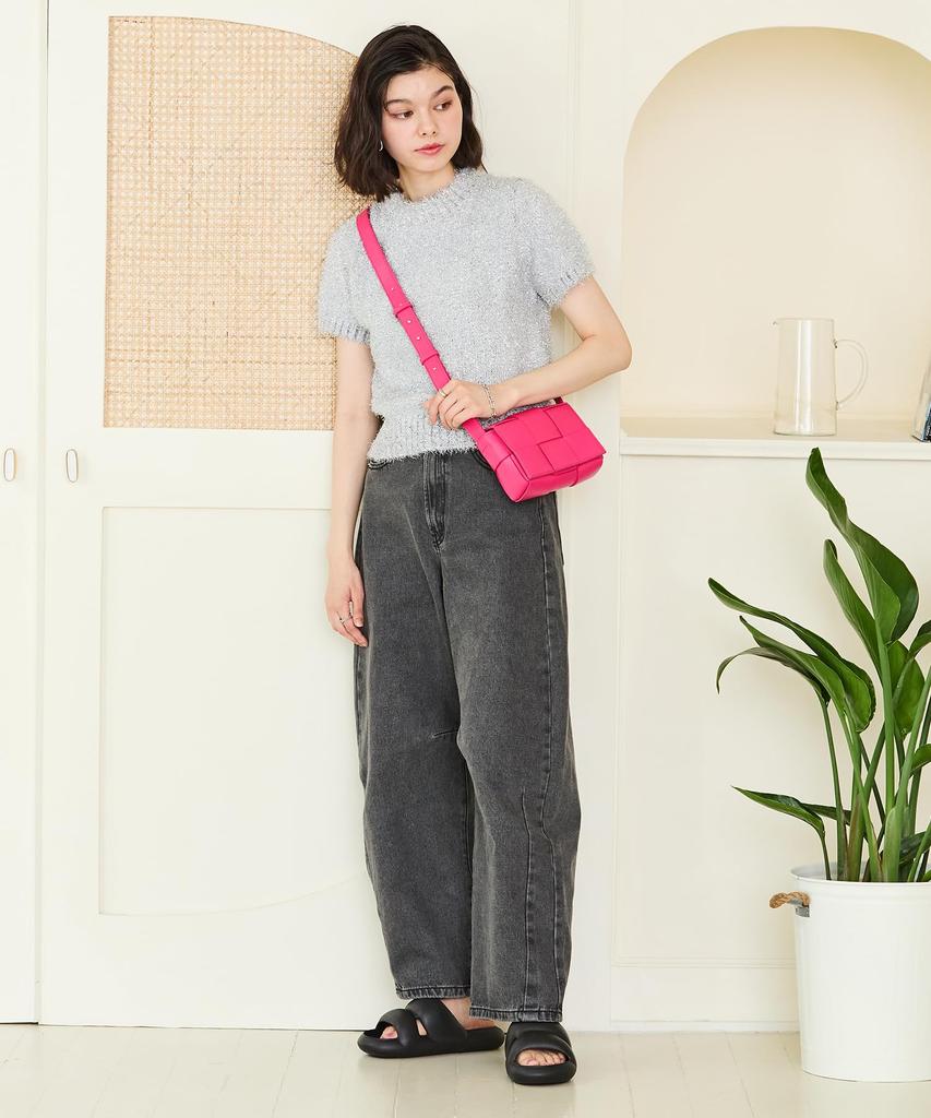 Braided shoulder bagBA-213