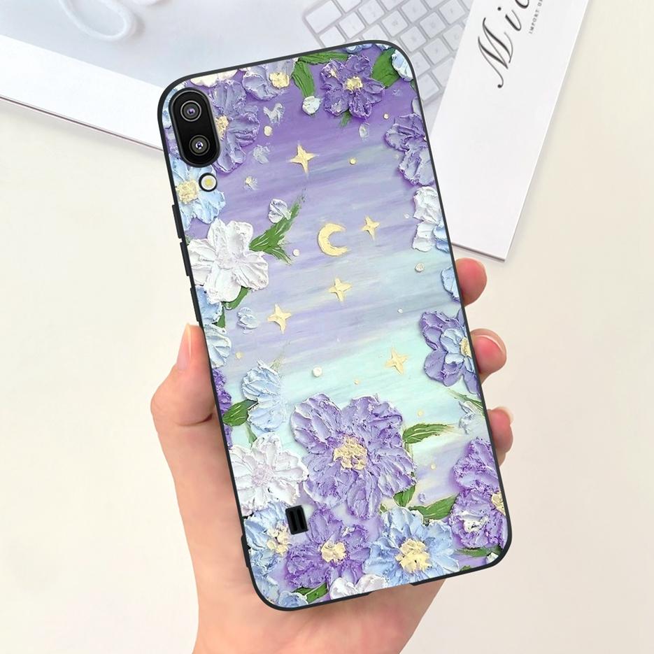 Para Samsung Galaxy M10 M20 M30 Capa Bonita Colorida Doce Capa De Silicone Macio Para Celular Para Samsung M105F M205F M305F Fundas Coque