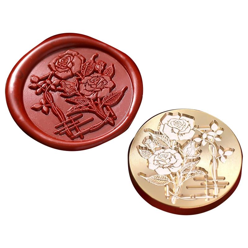 Lovely Wax Seal Stamp Love Theme Stamps for Head Scrapbooks Decorative Gift Pack