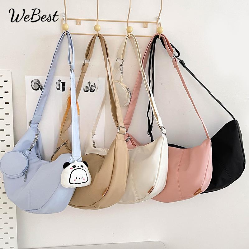 

Large Capacity Crescent Shoulder and Crossbody Bag