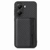 For Xiaomi Redmi Turbo 4 5G Case RFID Blocking Carbon Fiber Leather Phone Back Cover with Card Holder