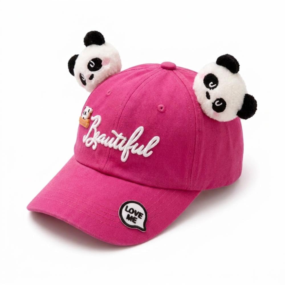 Berretto da Baseball Panda Versatile Traspirante con Visiera Carino per Ragazzo Ragazza Cappello da Sole Per l'Estate all'Aperto