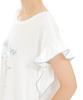 Narue Silk Jersey Print Teddy Bear Sizes Women's Nightgown, White, M-L